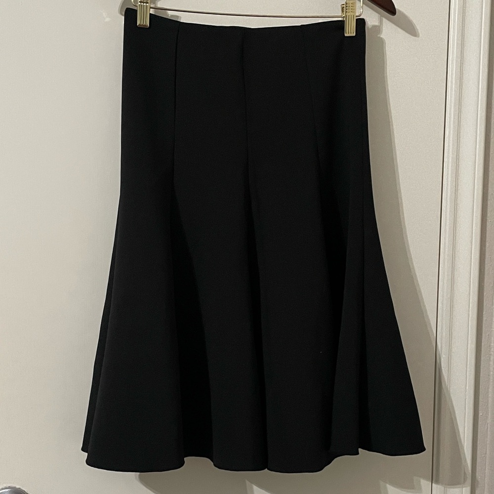 Vince Camuto Classic Black A-Line Skirt Size 0